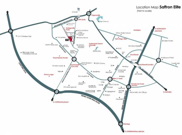 saffron-elite Location Plan