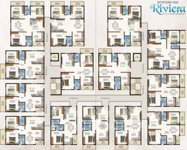  dsr-riviera DSR Rivirea Cluster Plan