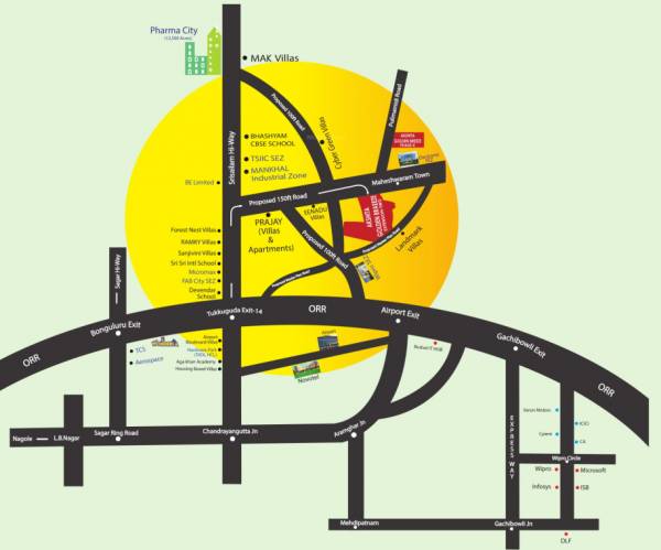  golden-breeze-phase-2 Location Plan