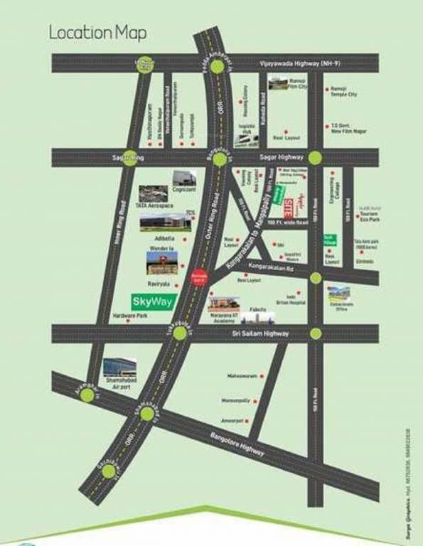  apple county Location Plan