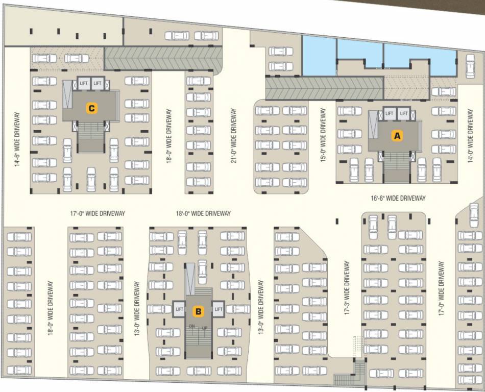 shaligram Tower A Cluster Plan