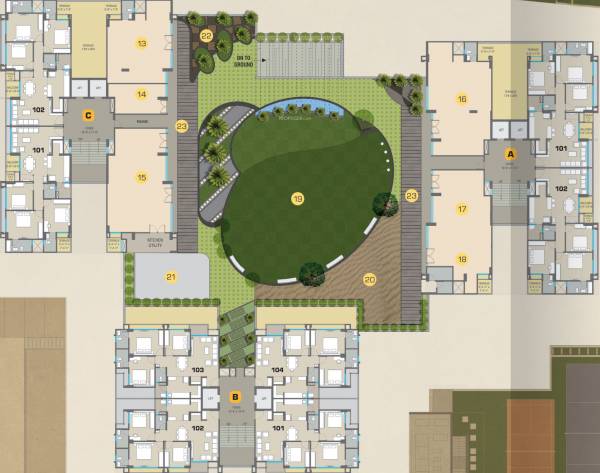 Tower A Cluster Plan shaligram Tower A Cluster Plan