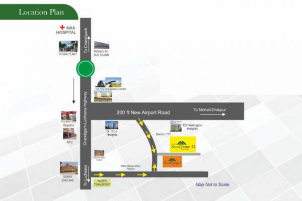  royal-fame-ii Location Plan