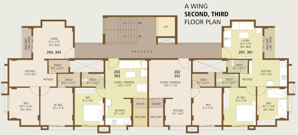  gulmohar Arch Gulmohar Cluster Plan