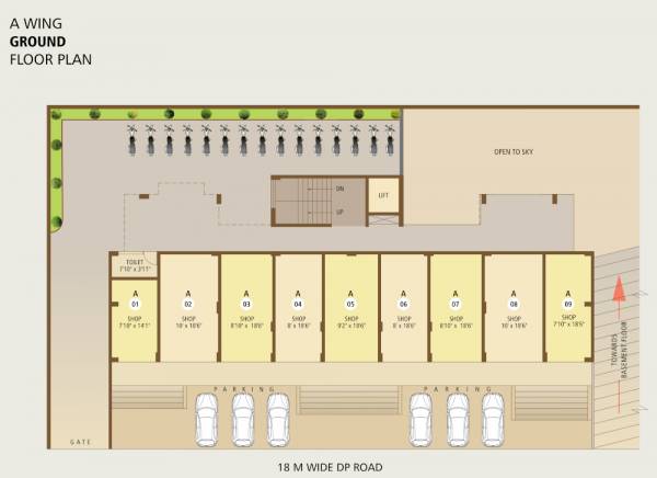 Arch Gulmohar Cluster Plan gulmohar Arch Gulmohar Cluster Plan