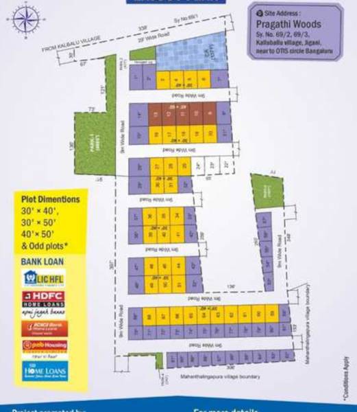  pragathi-woods Master Plan