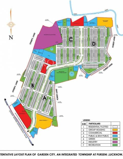  garden-city Images for Site Plan of DLF Garden City