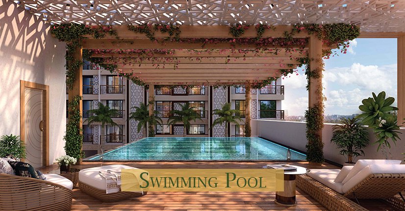  rassaz greens tower c d and e Swimming Pool