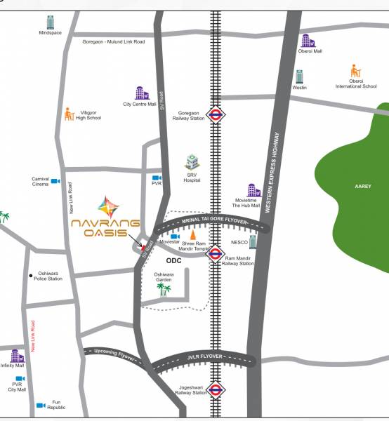  navrang-oasis Location Plan