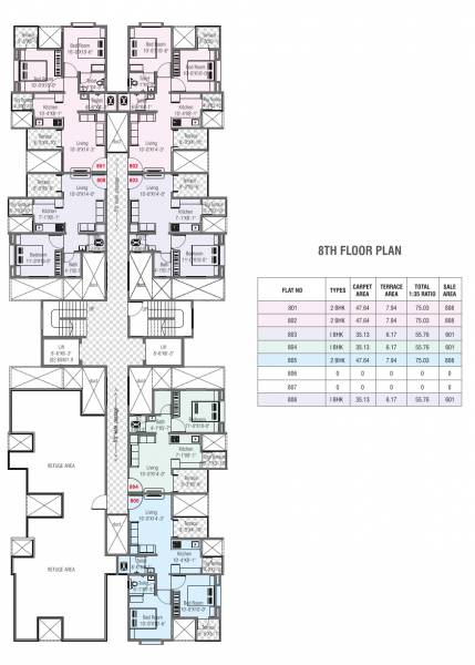 maanya-heights A Building Cluster Plan