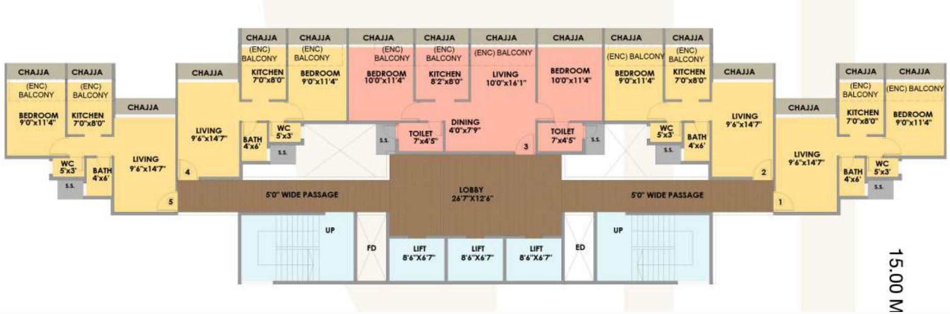  oasis Satyam Oasis Cluster Plan