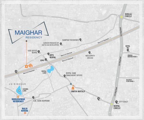  maighar-residency Location Plan