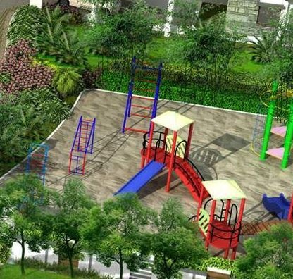 Children's play area ss-green-fields Children's play area