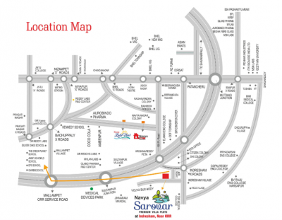  sarovar-ii Location Plan