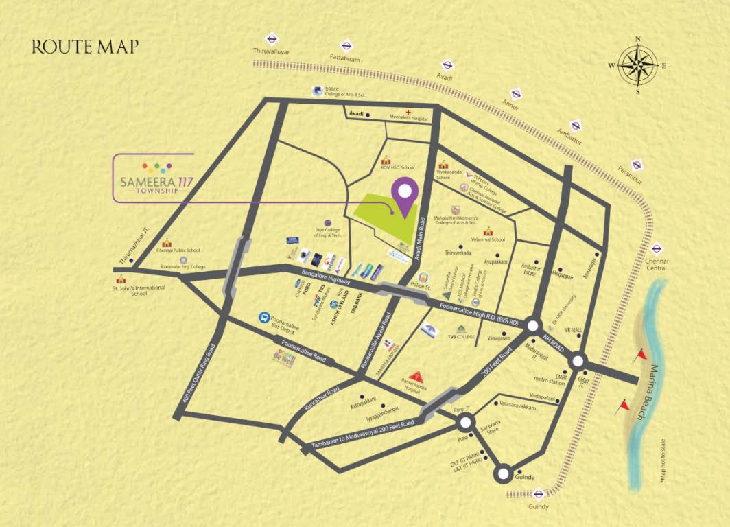  117 garden town Location Plan