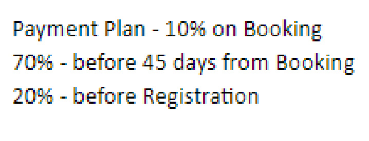 prime-garden Time Linked Payment (TLP) Payment Plan