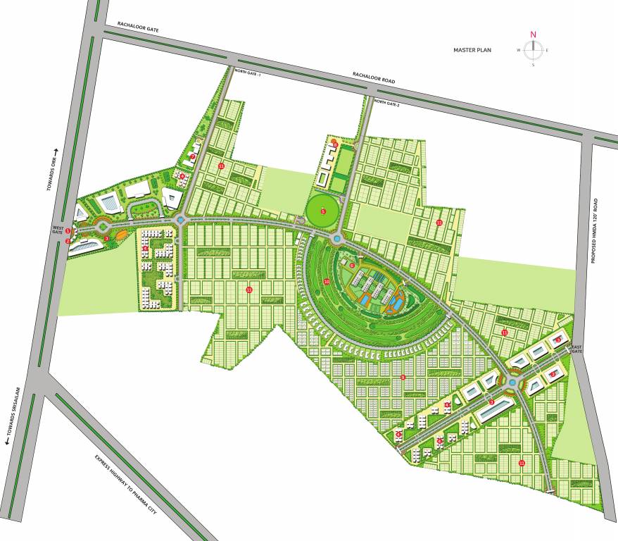  high lands Master Plan