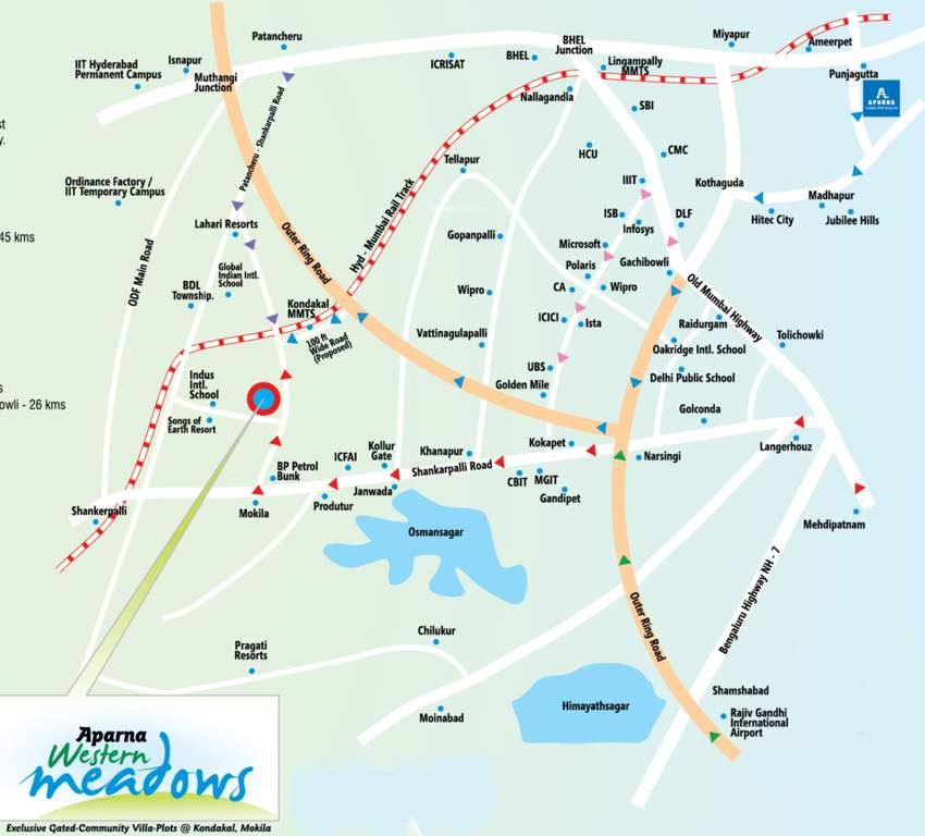  western meadows phase iv Location Plan