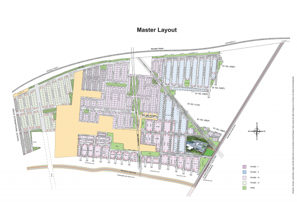 masterPlan of Aparna Western Meadows Phase IV