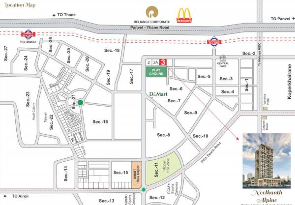  alpine Location Plan