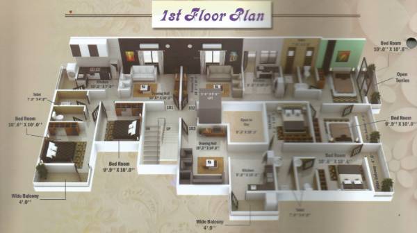  palace-9 Raj Palace 9 Cluster Plan