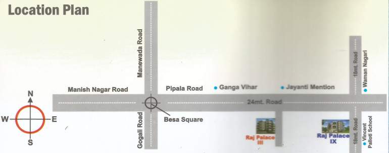  palace 9 Location Plan