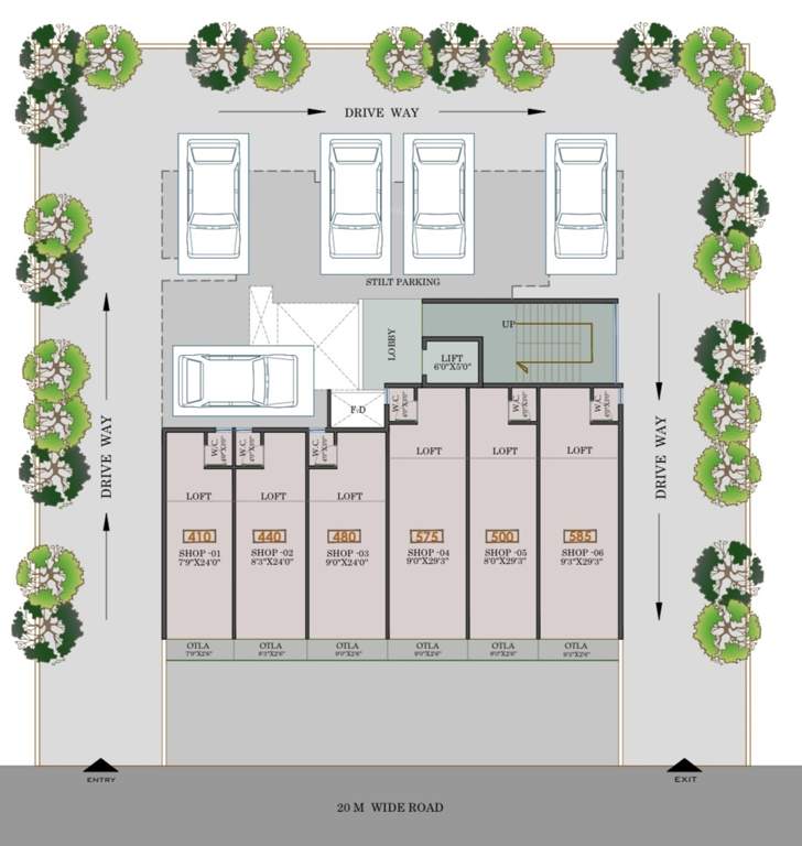  serenity enclave Serenity Enclave Cluster Plan
