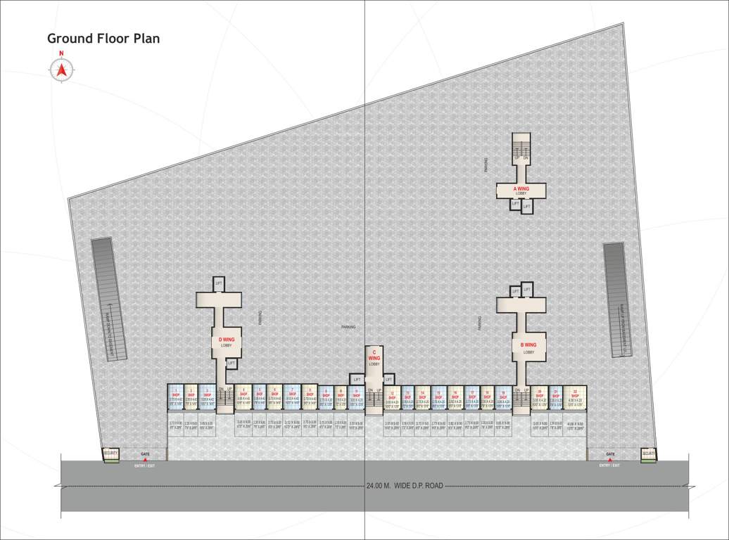  roongta shree tirumala omkar apartment Shree Tirumala Omkar Apartment A Wing Cluster Plan