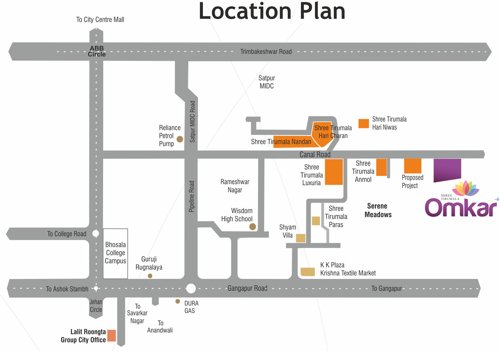  shree-tirumala-omkar-apartment Location Plan