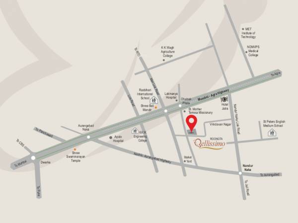  bellissimo-apartment Location Plan