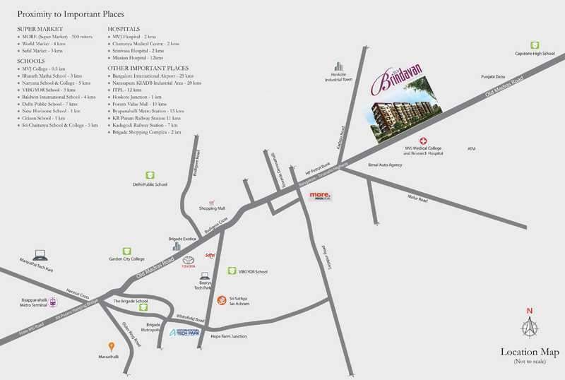  brindhavan Location Plan