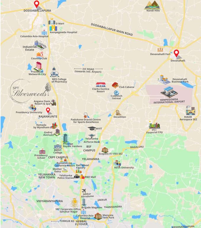  silver woods Location Plan