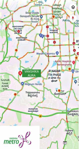  vanshika-aura Location Plan