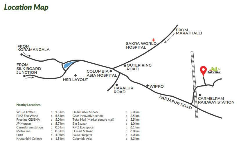  parkway phase 2 Location Plan