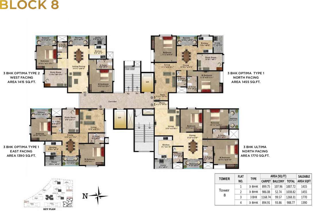  park 63 at shriram the gateway Block 17 Cluster Plan