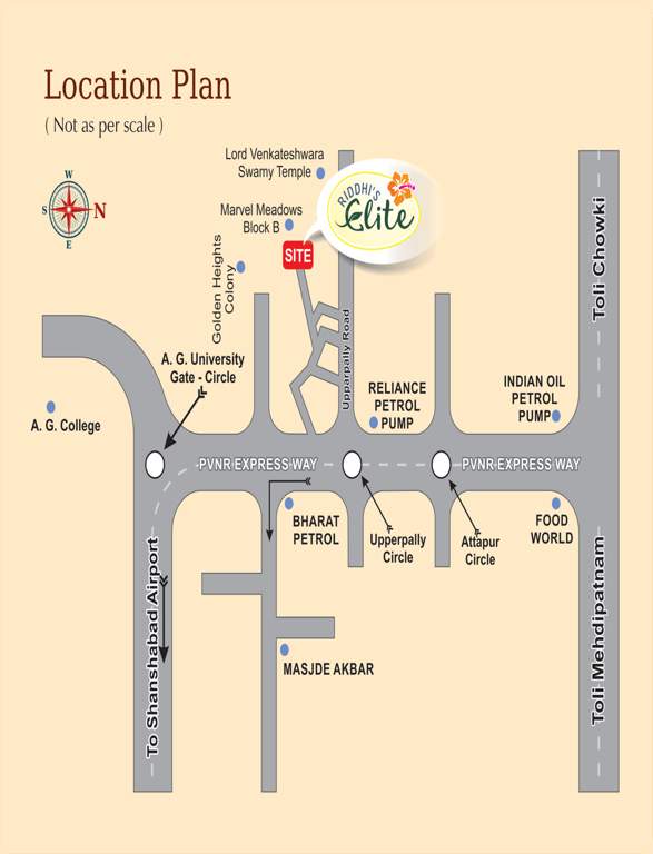  elite Location Plan
