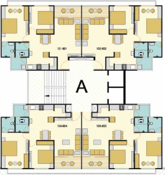  greencity-2 Block A Cluster Plan