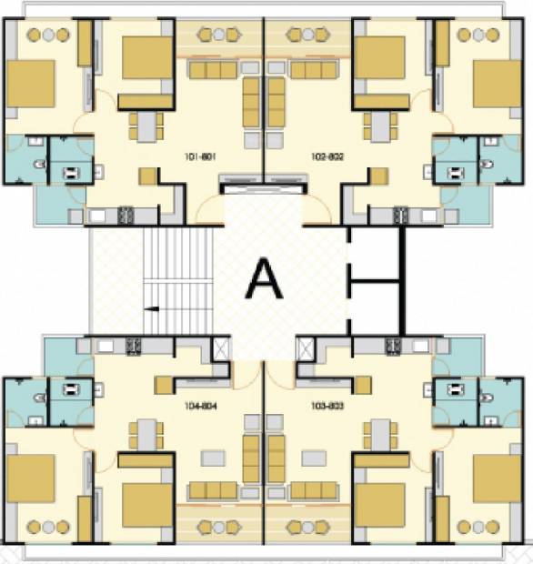  greencity-2 Block A Cluster Plan