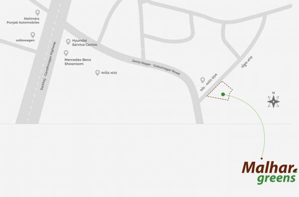  greens Location Plan