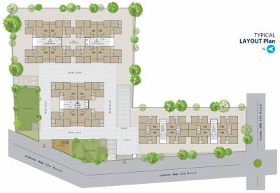  aashirvad-sky Block B Cluster Plan