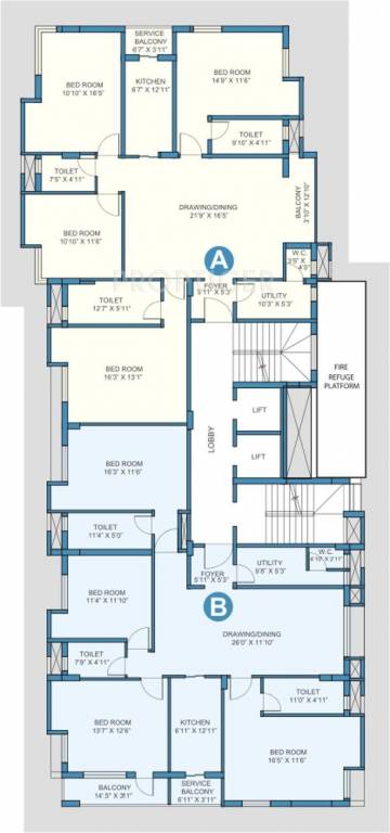 Images for Cluster Plan of Heritage Regency