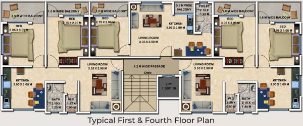  rohan-pride-phase-2 Rohan Pride Cluster Plan