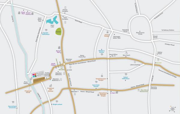  heights Location Plan