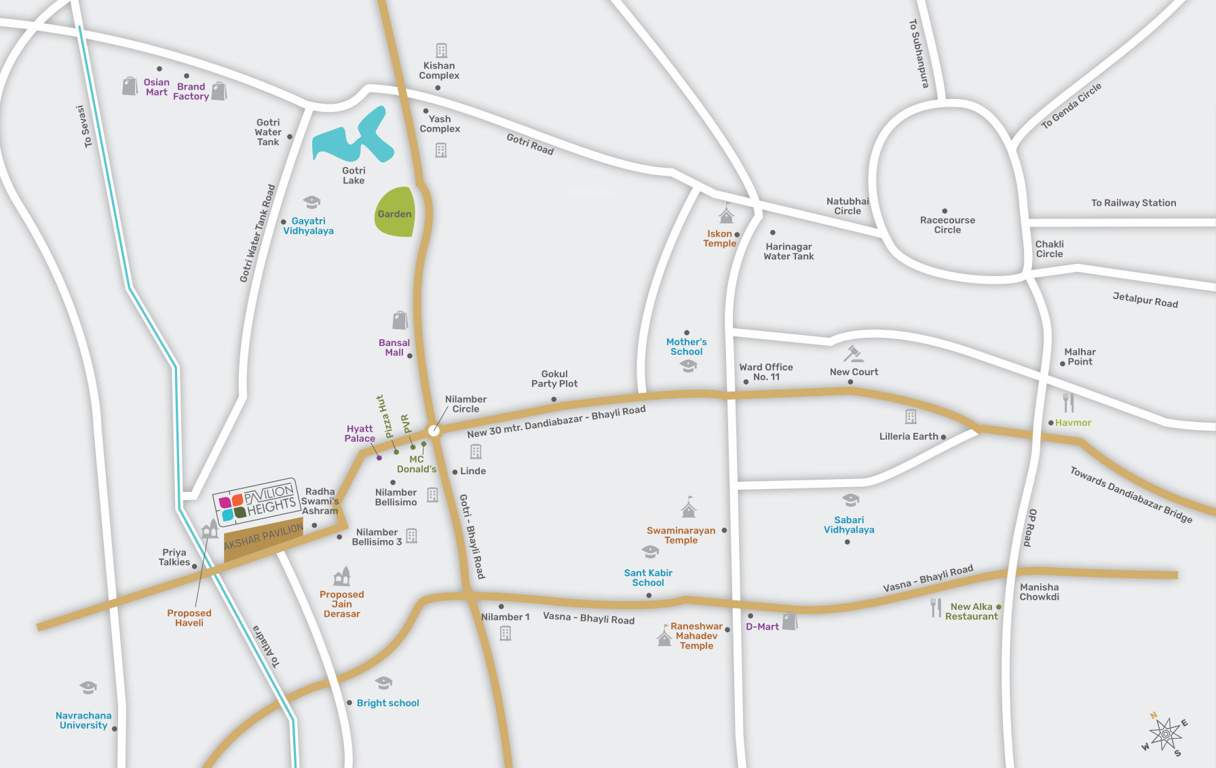  heights Location Plan