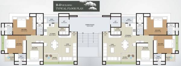 Tower B & Tower D Typical Cluster Plan palladium-sky Tower B & Tower D Typical Cluster Plan