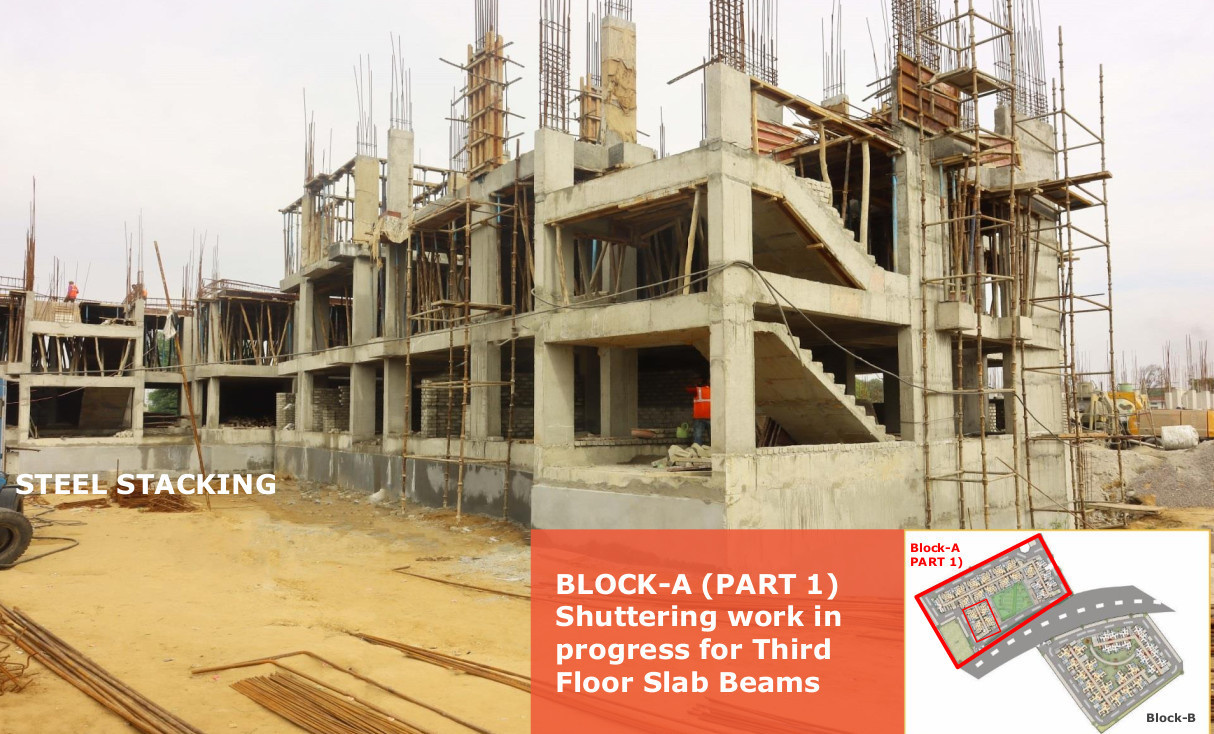  aayam Block A Construction Status Jan 22