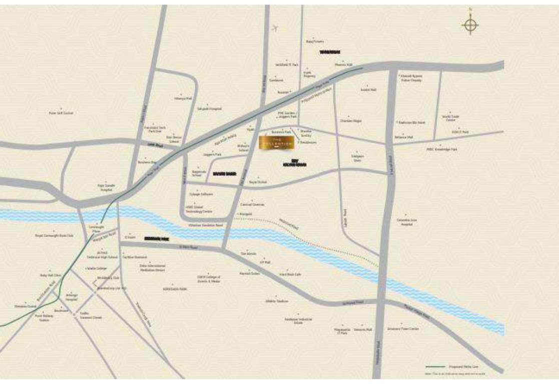  the collection w1 Location Plan