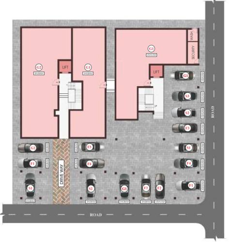  shubam-and-vishvam Ground Floor DAC Shubam And Vishvam Cluster Plan