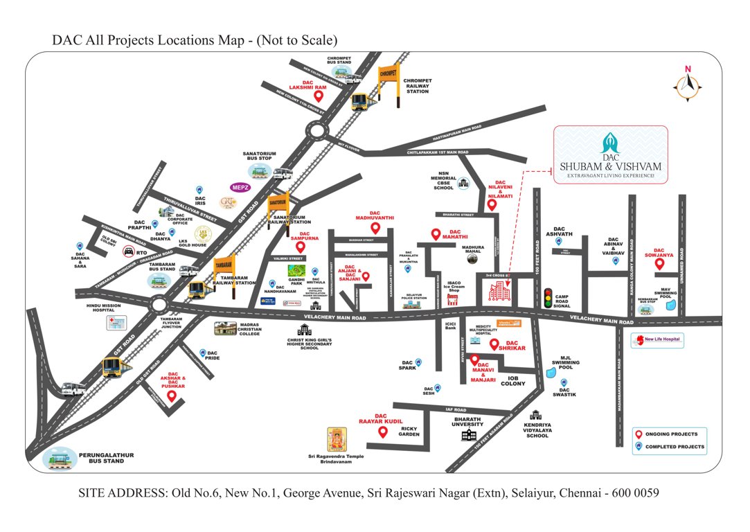  shubam and vishvam Location Plan