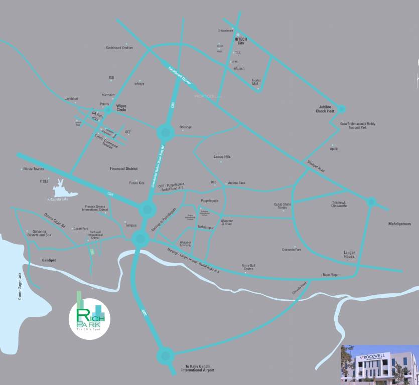  rich park Location Plan